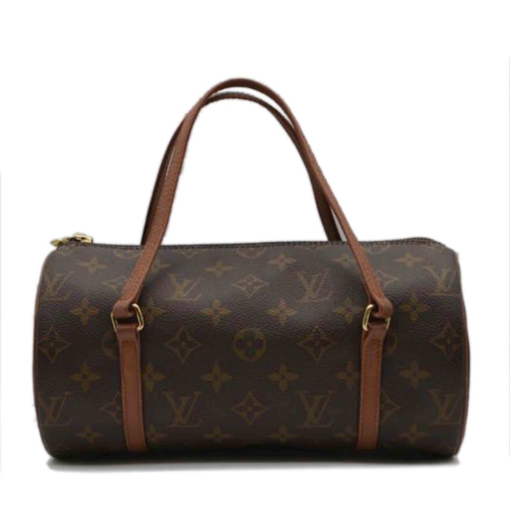 Louis Vuitton Brown Monogram Bag Satchel Papillon - Picture 2 of 11